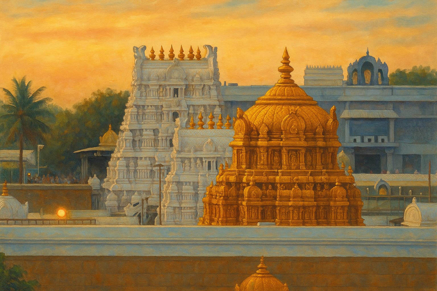 Tirupati Balaji Temple in Andhra Pradesh
